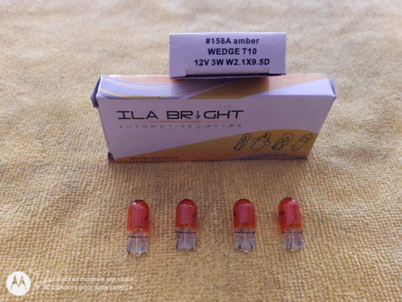 FOCO ILA BRIGHT 158A AMBAR 12V 3W