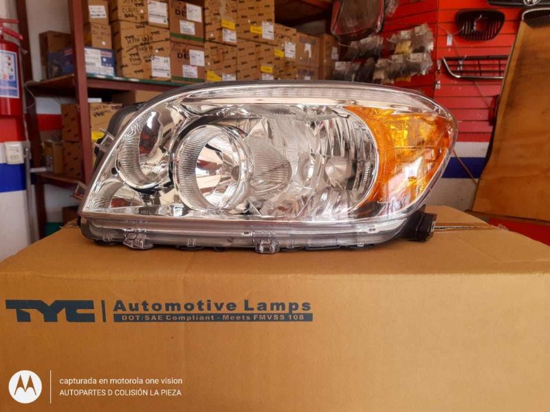 FARO RAV 4 06/08 CROMO IZQ